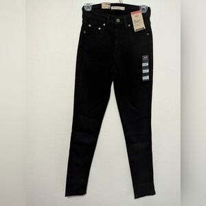 NWT Women's Levi's 721 High Rise Skinny Jeans Size 26x30